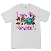 Dove Grey i am cool mom Premium Tee - texasbilliewilder
