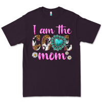 Plum i am cool mom Premium Tee - texasbilliewilder