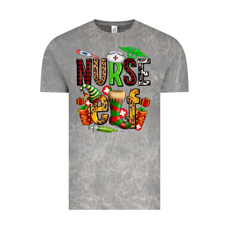 Nurse Elf Vintage Tee by AdoDesignShop | Teevron