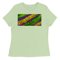 Matcha Mardi Gras Leopard Ladies Tee - RanaPortraitStore