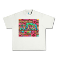Pistachio mama with tie dye and flowers Urban Heavy Tee - Artiststas