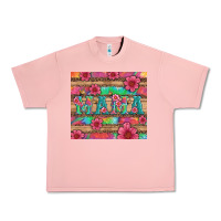 Salmon mama with tie dye and flowers Urban Heavy Tee - Artiststas