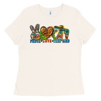 Bone peace love free bird Ladies Tee - Zillion Design Studio