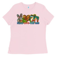 Peace Love Free Bird Ladies Tee | Teevron