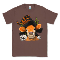 Chestnut halloween witch cow Classic Tee - Jasminsmagicworld