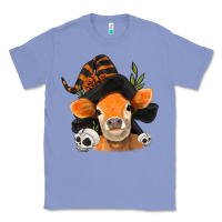 Colony Blue halloween witch cow Classic Tee - Jasminsmagicworld