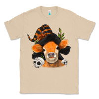 Mushroom halloween witch cow Classic Tee - Jasminsmagicworld