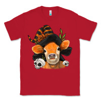 Red halloween witch cow Classic Tee - Jasminsmagicworld