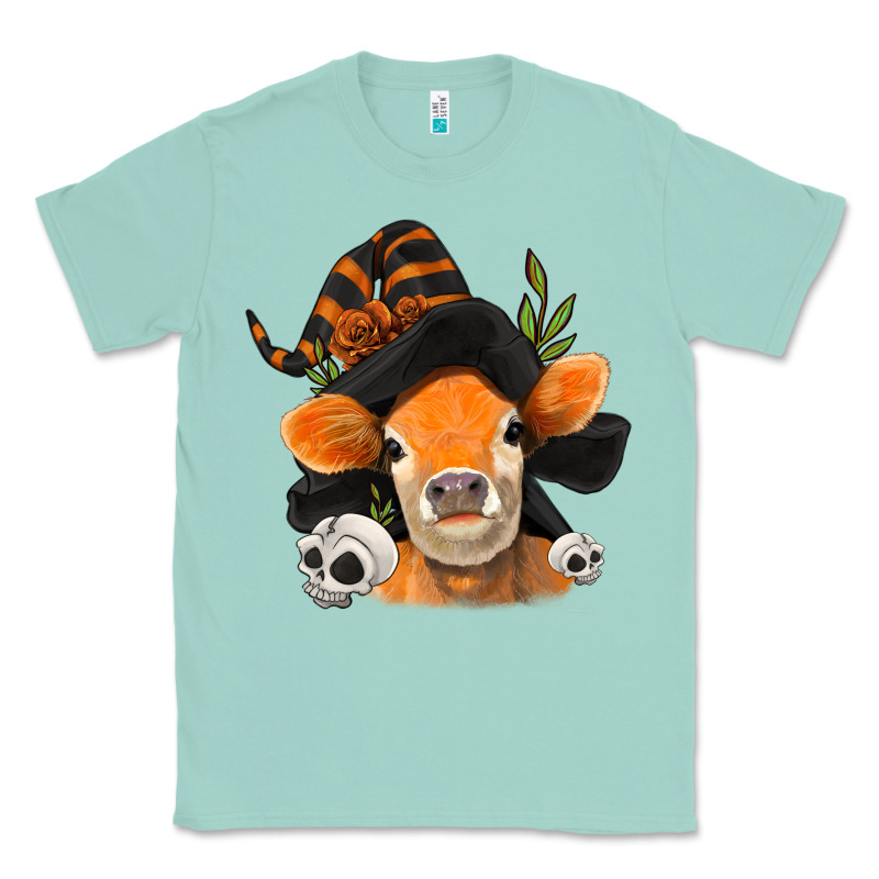 Halloween Witch Cow Classic Tee by Jasminsmagicworld | Teevron