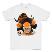 White halloween witch cow Classic Tee - Jasminsmagicworld