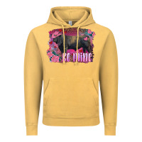 Vintage Mustard be mine black angus bull Vintage Hoodie - RanaPortraitStore