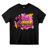 Black little miss 2nd grade Heavy Core Tee - texasbilliewilder