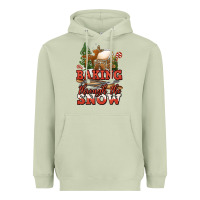 Matcha baking through the snow Heavyweight Hoodie - Jasminsmagicworld