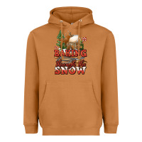 Meerkat baking through the snow Heavyweight Hoodie - Jasminsmagicworld