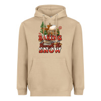 Mushroom baking through the snow Heavyweight Hoodie - Jasminsmagicworld