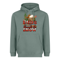 Sage baking through the snow Heavyweight Hoodie - Jasminsmagicworld