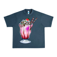 Midnight Navy milkshake Urban Heavy Tee - AdoDesignShop
