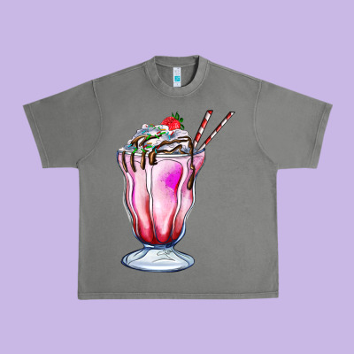Milkshake Urban Heavy Tee Designed By Adodesignshop