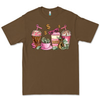 Cacao boss lady coffee cups Premium Tee - AdoDesignShop