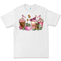 White boss lady coffee cups Premium Tee - AdoDesignShop