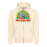 Sandshell teacher life Zipper Hoodie - NancyCooperArtShop