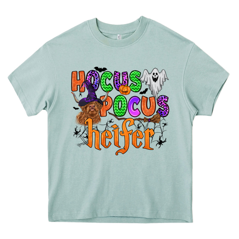 Hocus Pocus Heifer Heavy Core Tee by Zillion Design Studio | Teevron