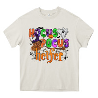 Cream hocus pocus heifer Heavy Core Tee - Zillion Design Studio