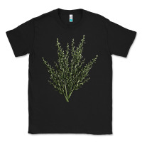 Black Botanical Sagebrush Illustrations Classic Tee - LillyAllenDesigns