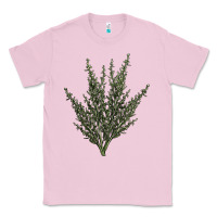 Bubblegum Pink Botanical Sagebrush Illustrations Classic Tee - LillyAllenDesigns