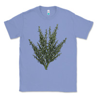Colony Blue Botanical Sagebrush Illustrations Classic Tee - LillyAllenDesigns