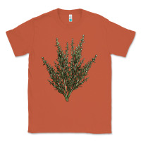 Copper Botanical Sagebrush Illustrations Classic Tee - LillyAllenDesigns