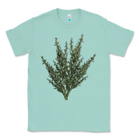 Seafoam Botanical Sagebrush Illustrations Classic Tee - LillyAllenDesigns