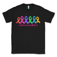 Black fight cancer in all colors Classic Tee - AdoDesignShop
