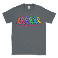 Charcoal Heather fight cancer in all colors Classic Tee - AdoDesignShop