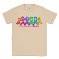 Mushroom fight cancer in all colors Classic Tee - AdoDesignShop