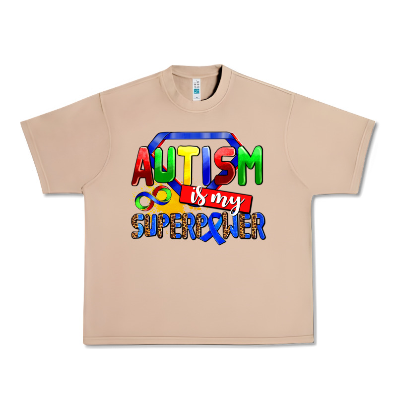 Autism Is My Superpower Urban Heavy Tee by AdoDesignShop | Teevron