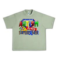 Oil Green autism is my superpower Urban Heavy Tee - AdoDesignShop