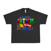 Pigment Black autism is my superpower Urban Heavy Tee - AdoDesignShop