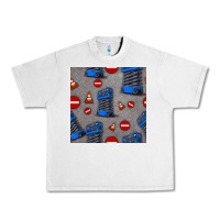 Lunar Rock scissor lift seamless pattern Urban Heavy Tee - BundleAndBundleShop