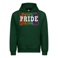 Forest Green Pride barcode Urban Hoodie - CowGirlArtShop