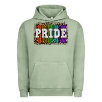 Pigment Oil Green Pride barcode Urban Hoodie - CowGirlArtShop