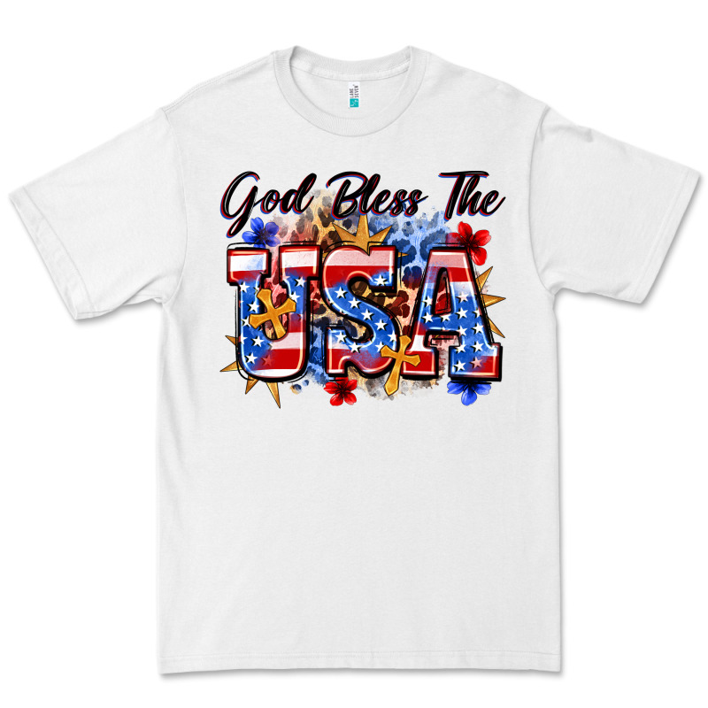 God Bless The Usa Premium Tee by Zillion Design Studio | Teevron