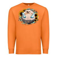 Carrot Hedgehog with Sunflower Premium Sweatshirt - Bettercallsaul