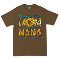 Cacao i have two titles mom and nana and i rock them bot Premium Tee - texasbilliewilder