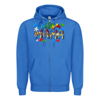 True Royal autism mama Zipper Hoodie - MaliasSmallBusiness