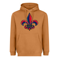 Meerkat louisiana fleur de lis Heavyweight Hoodie - BarkalooDesign