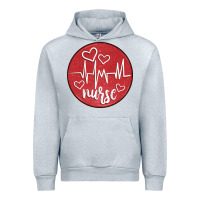 Heather Grey nurse coaster Urban Hoodie - CowGirlArtShop