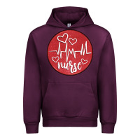 Mauve Wine nurse coaster Urban Hoodie - CowGirlArtShop