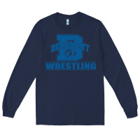 Navy Beaumont Wrestling Long Sleeve Tee - Jasminsmagicworld