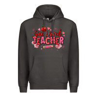 Smoke one loved teacher afro messy bun Premium Hoodie - texasbilliewilder